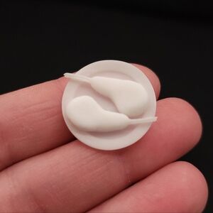 Lamb on Plate 3D Resin Print